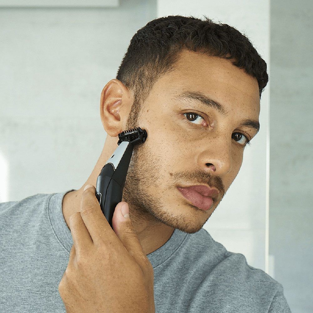 Aparat de ras si tuns barba BABYLISS T880E, acumulator, 90 min autonomie, negru