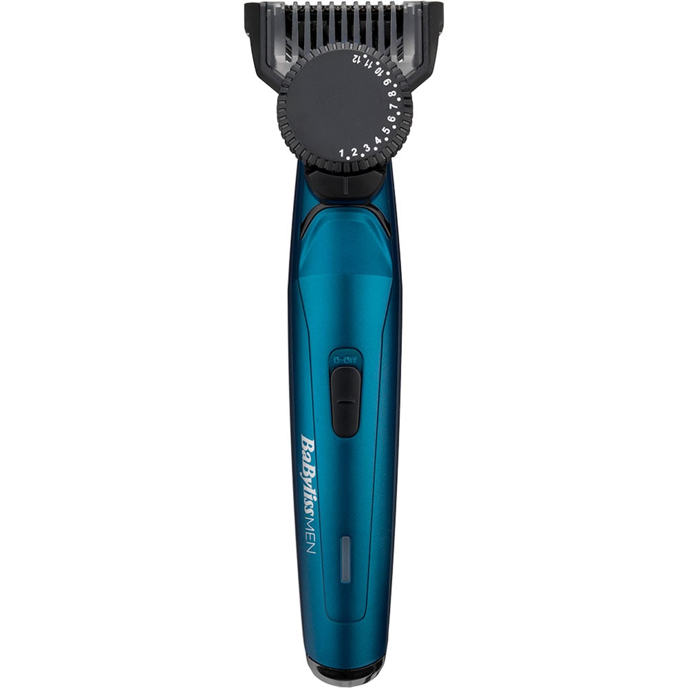Aparat de tuns barba BABYLISS T890E, acumulator, 120 min autonomie, albastru