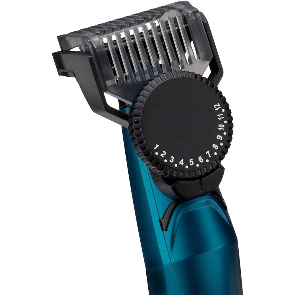 Aparat de tuns barba BABYLISS T890E, acumulator, 120 min autonomie, albastru