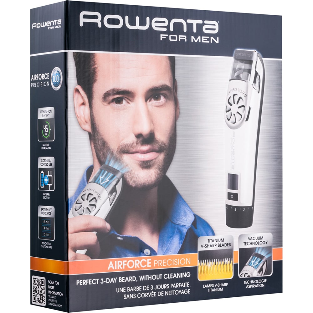 Aparat de tuns ROWENTA TN4800F0, acumulator, 45 min autonomie, 1-10 mm, alb