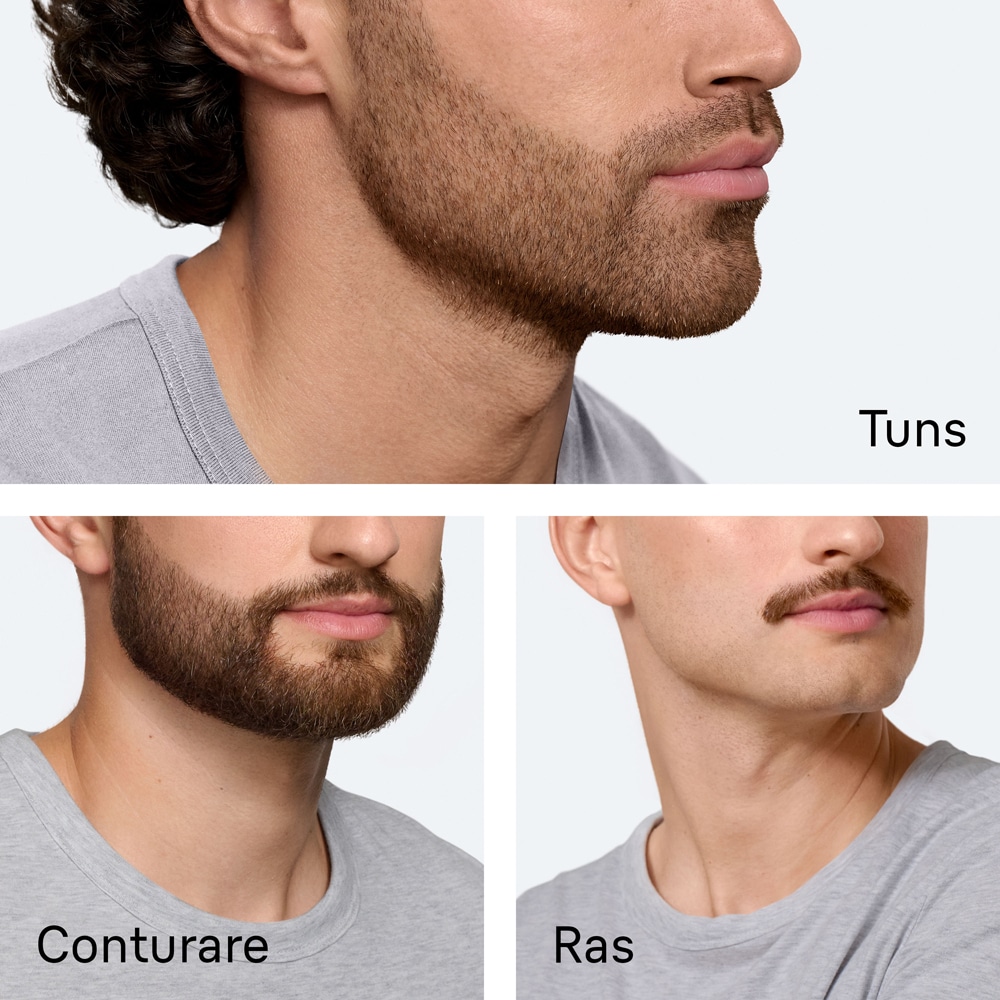 Aparat hibrid de barbierit si tuns barba BRAUN Series X XT3100, Wet&Dry, 45 min autonomie, 1 element de taiere, husa, negru