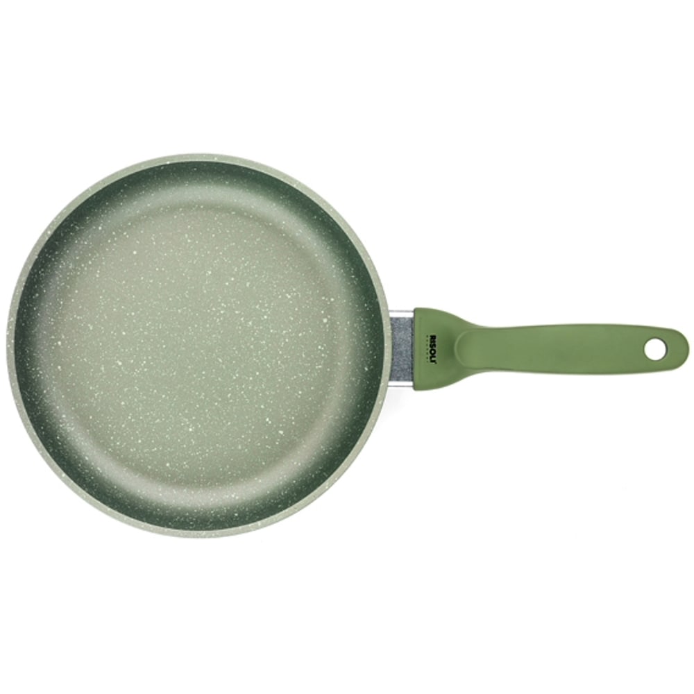 Tigaie RISOLI DR. Green, 24 cm, aluminiu reciclat, verde