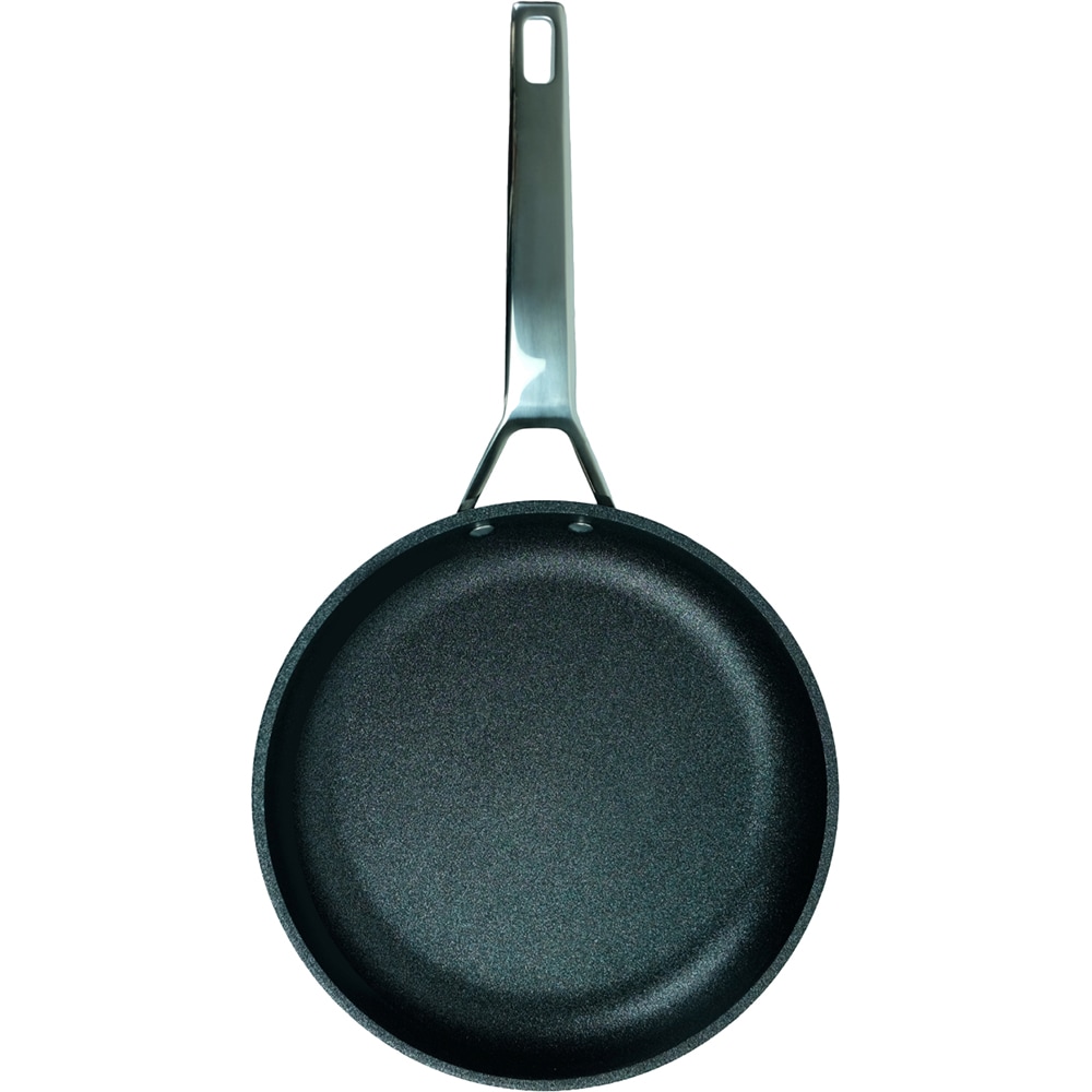 Tigaie RISOLI Black Plus 1810, 24 cm, aluminiu reciclat, negru