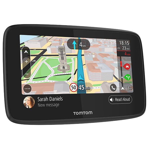 Sistem de navigatie GPS TOMTOM GO 520, 5", 16 GB, Full Europa, Bluetooth