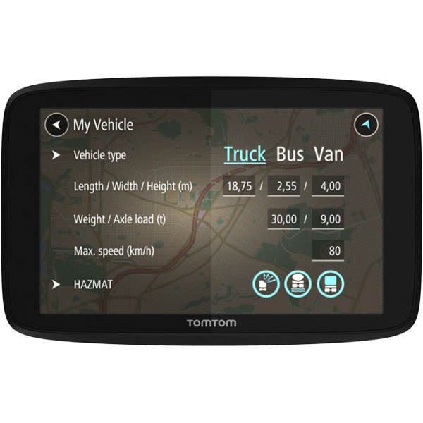 Sistem de navigatie GPS TOMTOM GO Professional 520, 5 ", Wi-Fi, Full Europa, Camion