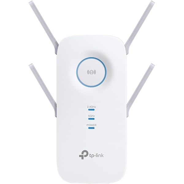 Wireless Range Extender TP-LINK RE650, Dual Band 800 + 1733 Mbps, alb
