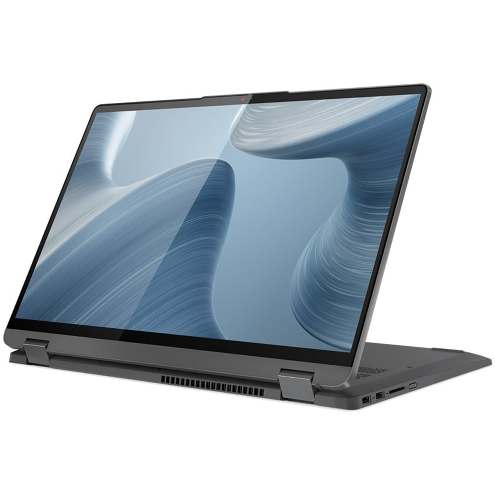 Laptop 2 in 1 LENOVO IdeaPad Flex 5 16IAU7, Intel Core i7-1255U pana la 4.7GHz, 16" WUXGA, 16GB, SSD 512GB, Intel Iris Xe Graphics, Windows 11 Home, gri