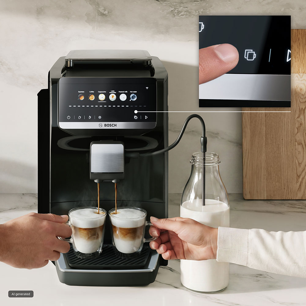 Espressor automat BOSCH TPR41103, 1.8l, 1500W, 15bar, negru