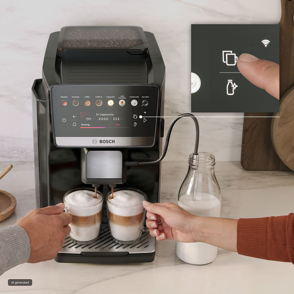 Espressor automat BOSCH TPR61309, 1.8l, 1500W, 15bar, negru