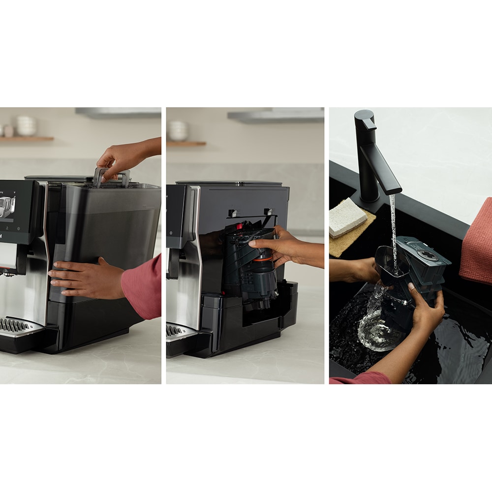 Espressor automat BOSCH Seria 8 VeroCafe TQE80703, 2.4l, 1500W, 19bar, negru