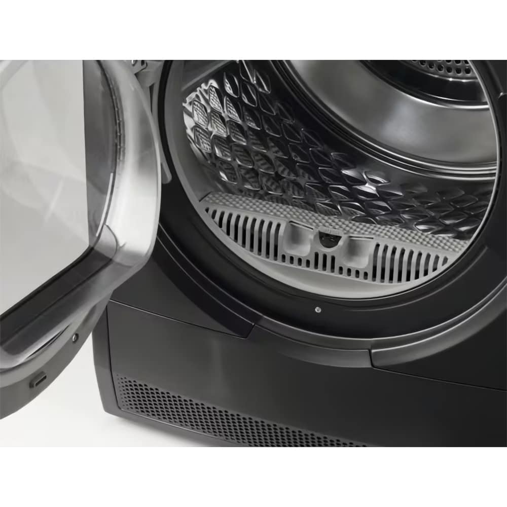 Uscator de rufe AEG Seria 7000 TR7394DE, Pompa de caldura, 9 kg, 12 programe, Clasa C, argintiu inchis