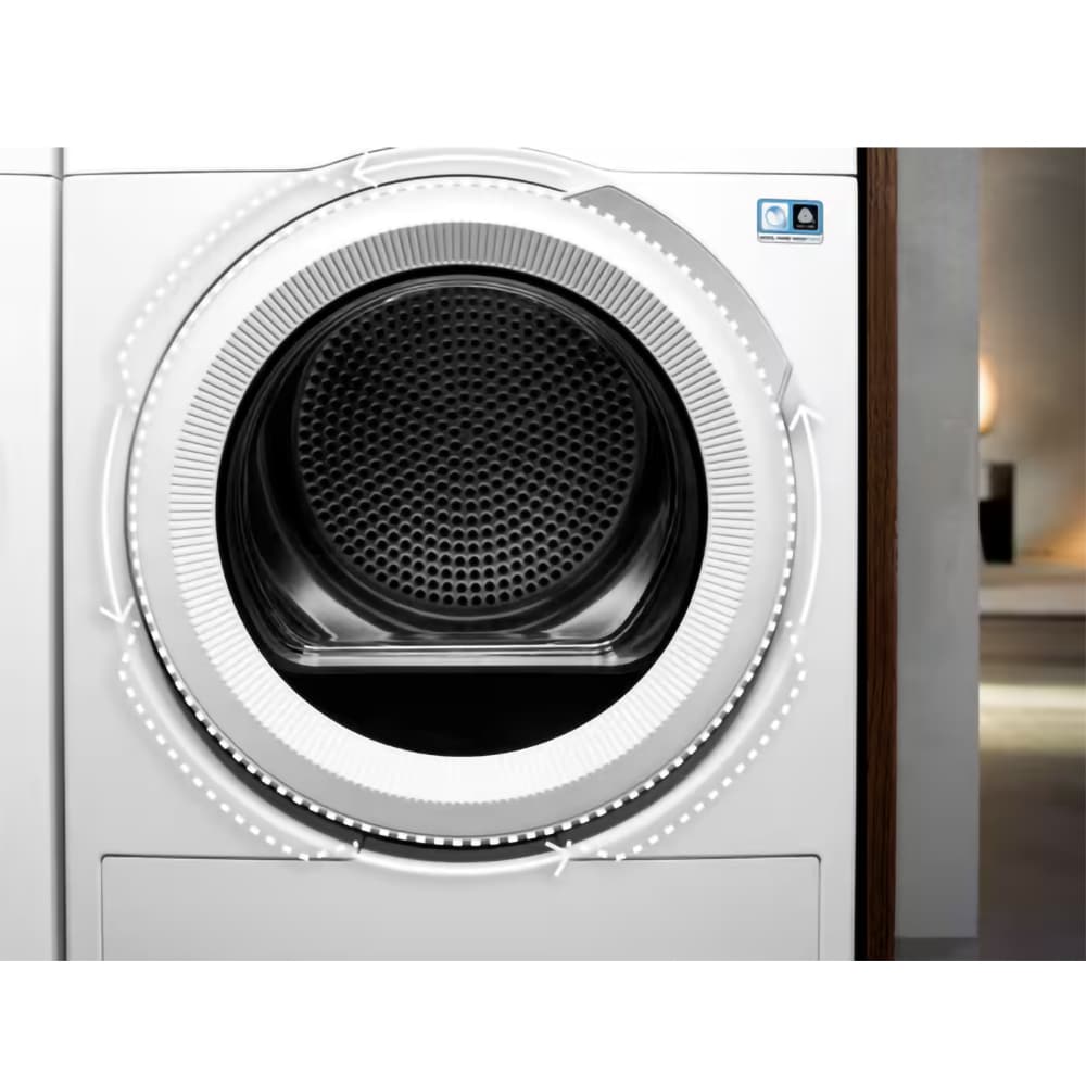 Uscator de rufe AEG Seria 7000 TR7394DE, Pompa de caldura, 9 kg, 12 programe, Clasa C, argintiu inchis