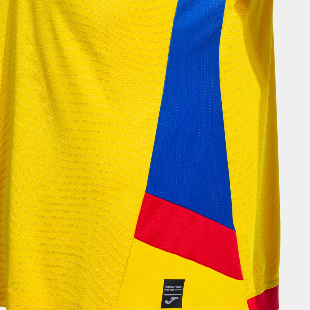 Tricou fotbal de joc JOMA Echipa nationala de Fotbal a Romaniei 2025, marimea L, galben