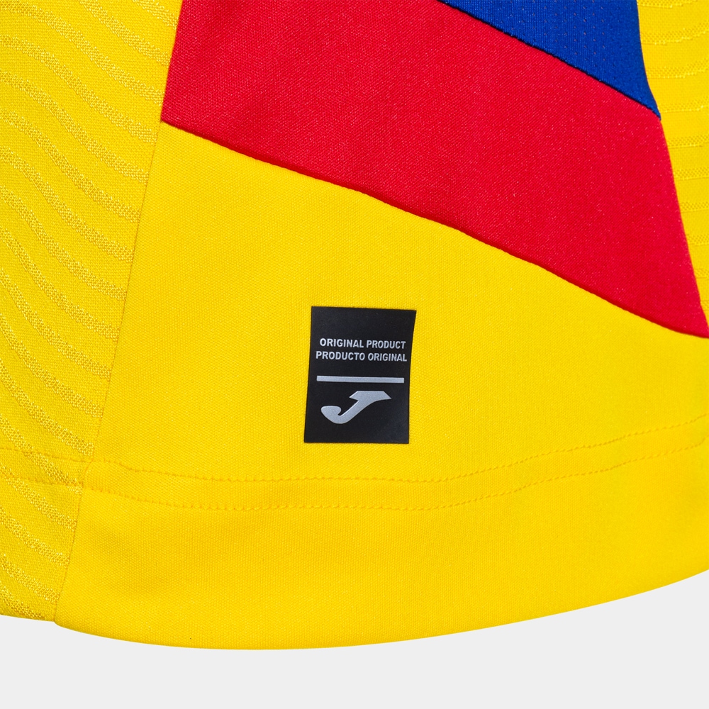 Tricou fotbal de joc JOMA Echipa nationala de Fotbal a Romaniei 2025, marimea L, galben