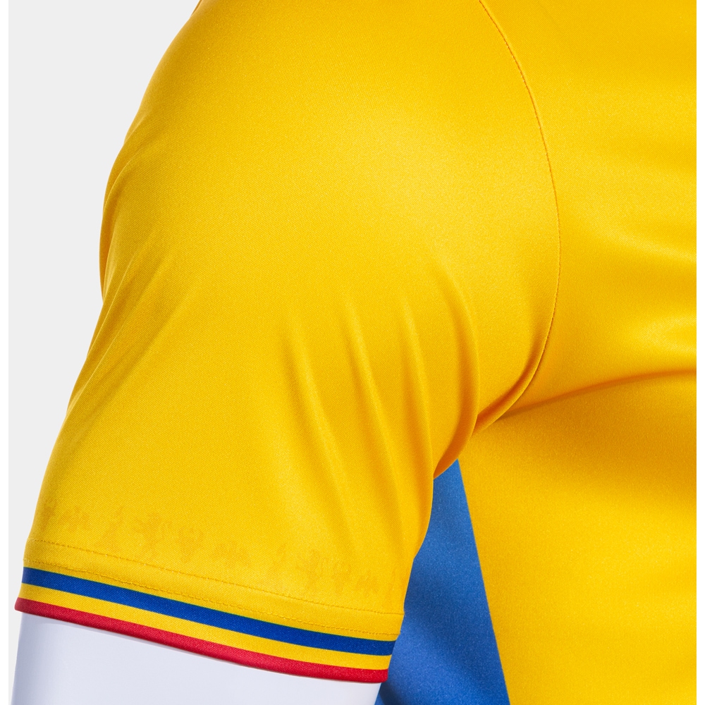 Tricou fotbal suporter 1 JOMA Echipa Nationala de Fotbal a Romaniei 2025, marimea M, galben