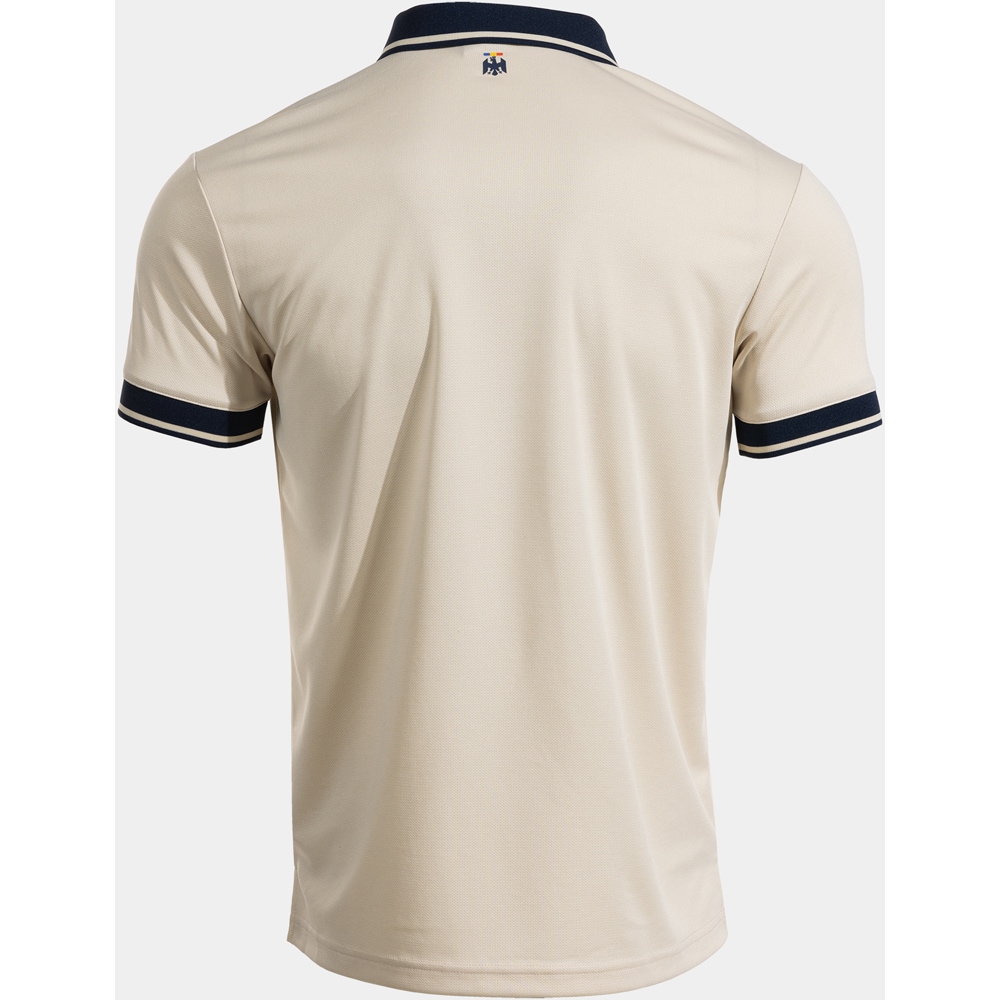 Tricou fotbal de prezentare JOMA Echipa Nationala de Fotbal a Romaniei 2025, marimea L, crem