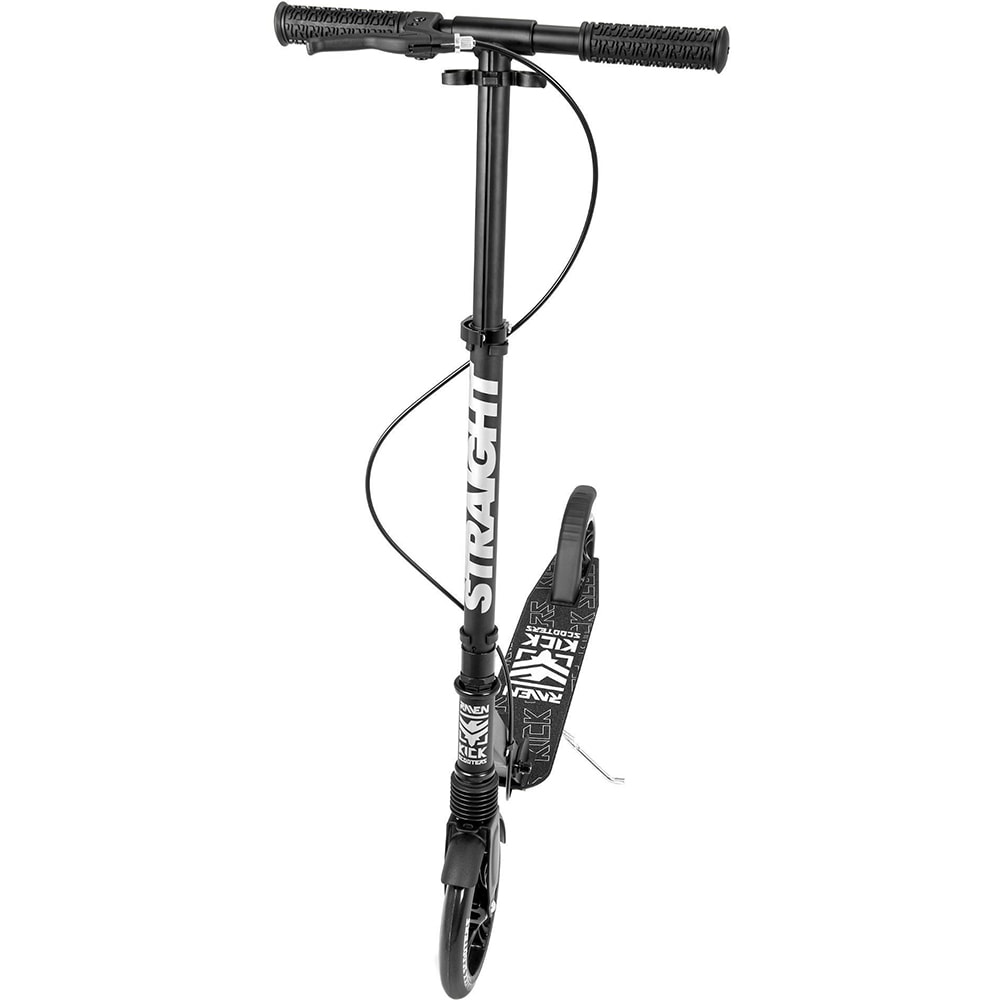 Trotineta copii RAVEN Straight Pro, 5 ani+, 2 roti, greutate suportata 100kg, negru
