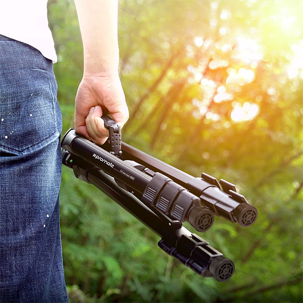 Trepied foto PROMATE Precise 180, 178cm, negru