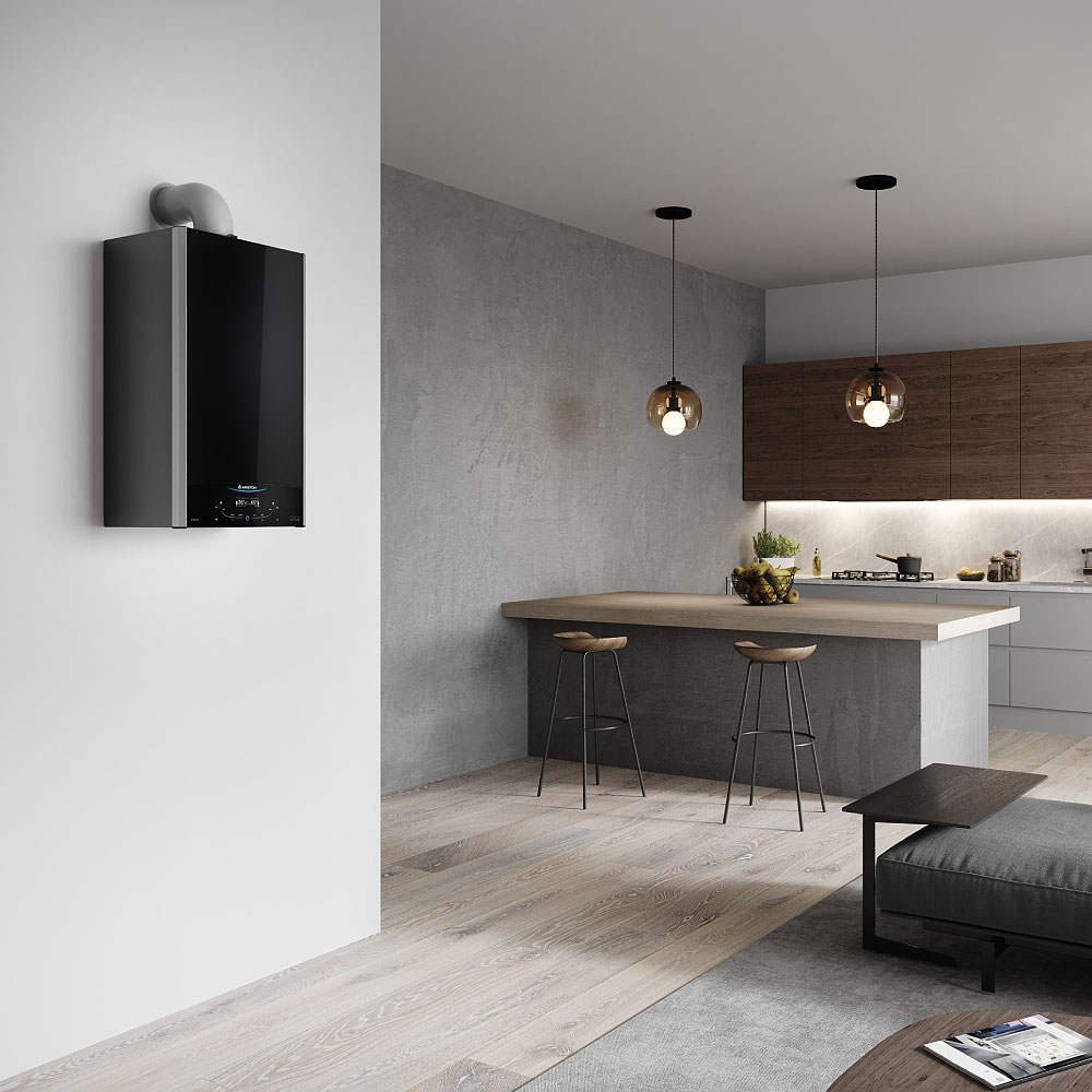 Centrala termica pe gaz in condensare ARISTON Alteas One+ NET, 24kW, Wi-Fi, Kit evacuare inclus, Model 2022