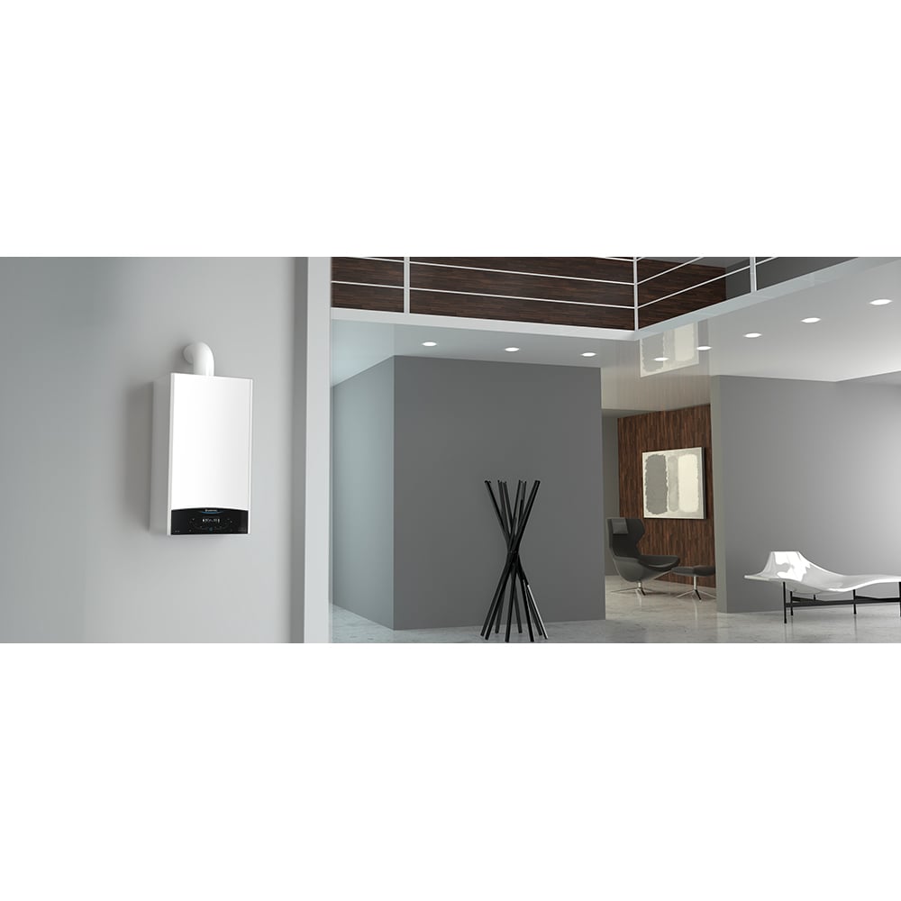 Centrala termica pe gaz in condensare ARISTON Genus One+, 35 kW, Schimbator de caldura inox, Kit evacuare inclus, 3+2 ani extragarantie