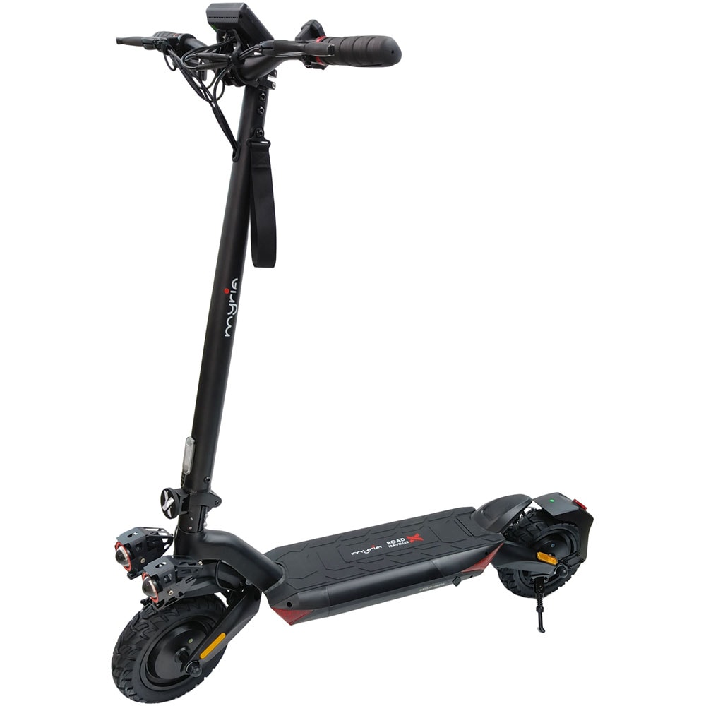 Trotineta electrica MYRIA MY7041, 10 inch, pliabila, negru