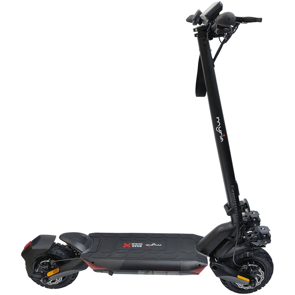 Trotineta electrica MYRIA MY7041, 10 inch, pliabila, negru