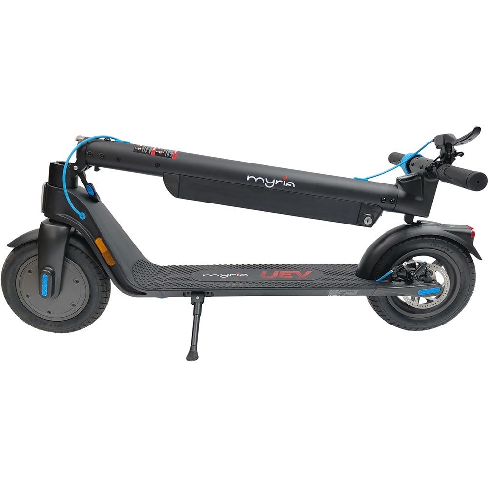 Trotineta electrica MYRIA MY7044, 10 inch, pliabila, negru