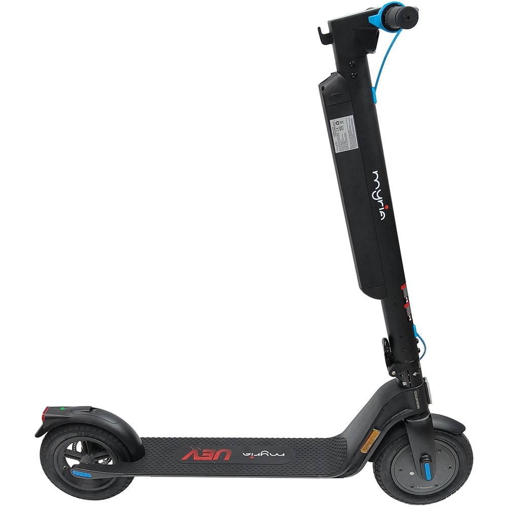 Trotineta electrica MYRIA MY7044, 10 inch, pliabila, negru