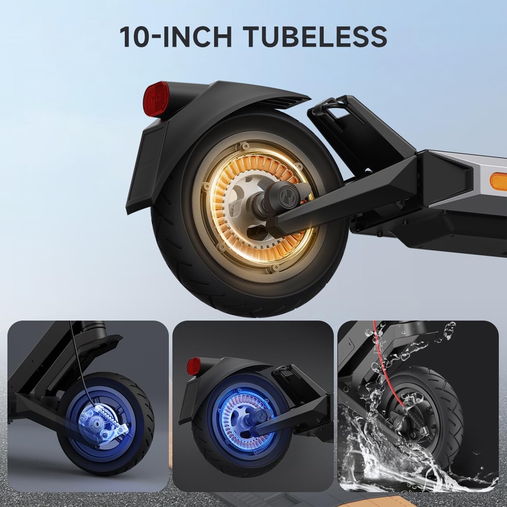 Trotineta electrica NAVEE S40, 10 inch, negru