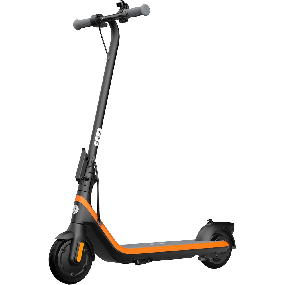 Trotineta electrica NINEBOT eKickScooter C2, 7 inch, negru-portocaliu