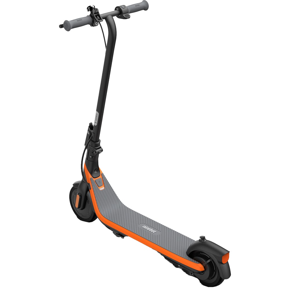 Trotineta electrica NINEBOT eKickScooter C2, 7 inch, negru-portocaliu