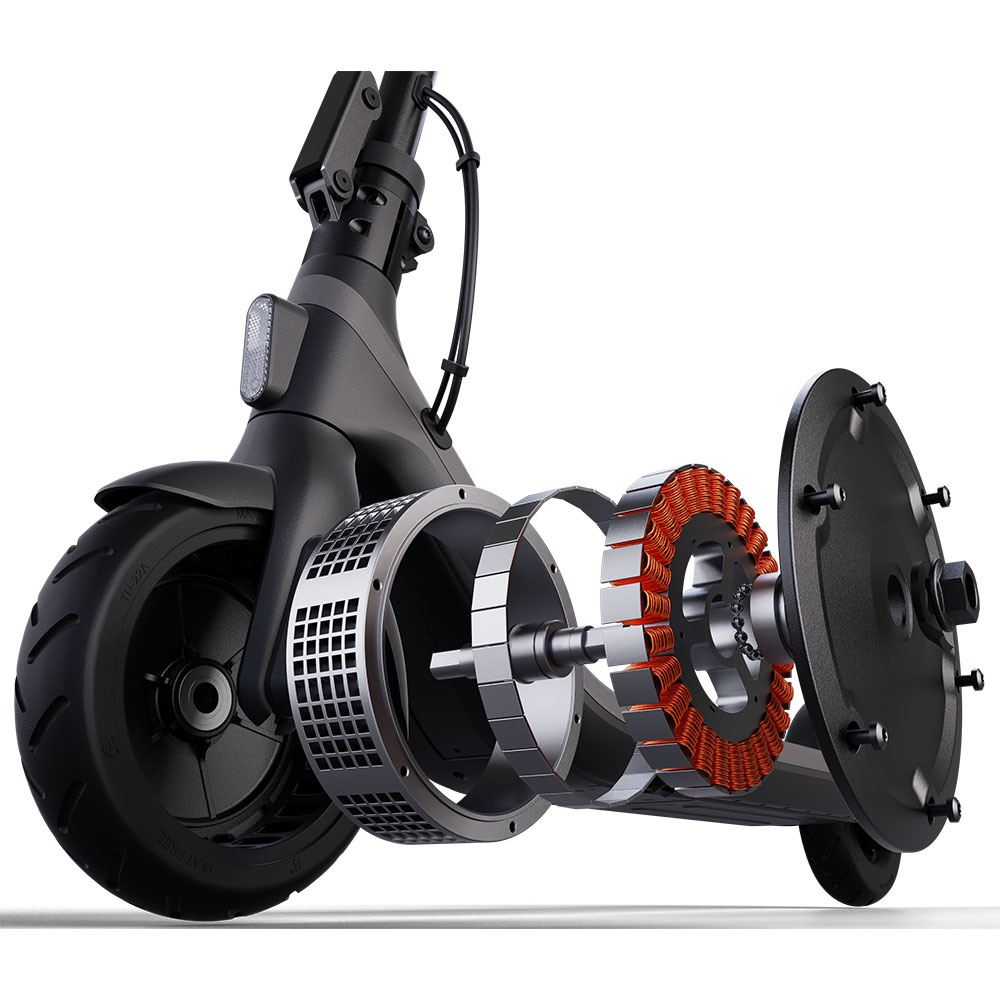Trotineta electrica NINEBOT KickScooter E2, 8.1 inch, negru
