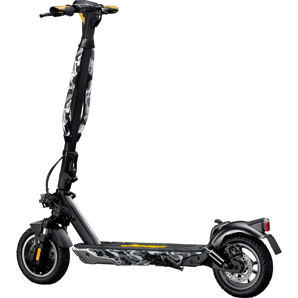 Trotineta electrica JEEP 2XE URBAN CAMOU, 10 inch, pliabila, negru