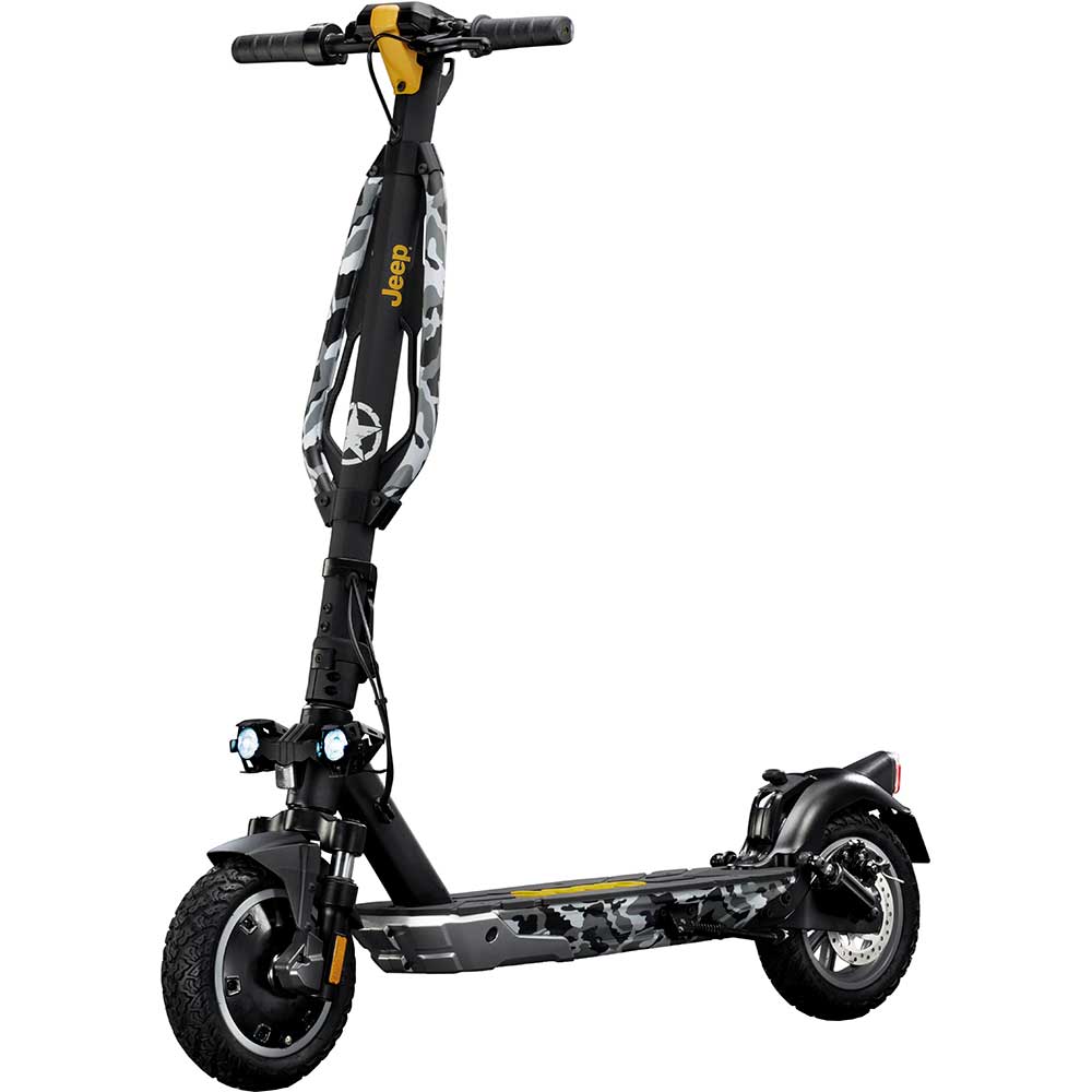 Trotineta electrica JEEP 2XE URBAN CAMOU, 10 inch, pliabila, negru
