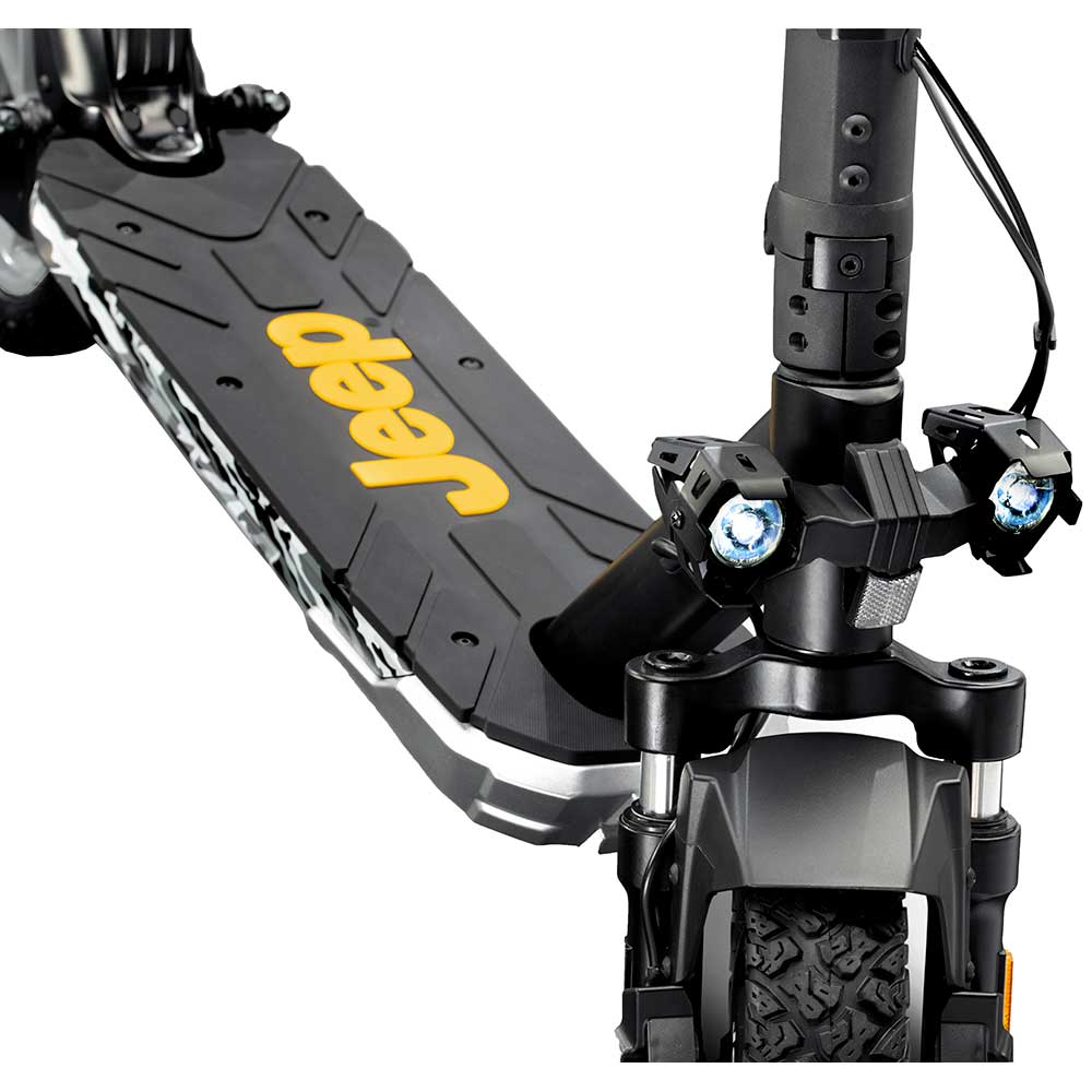 Trotineta electrica JEEP 2XE URBAN CAMOU, 10 inch, pliabila, negru