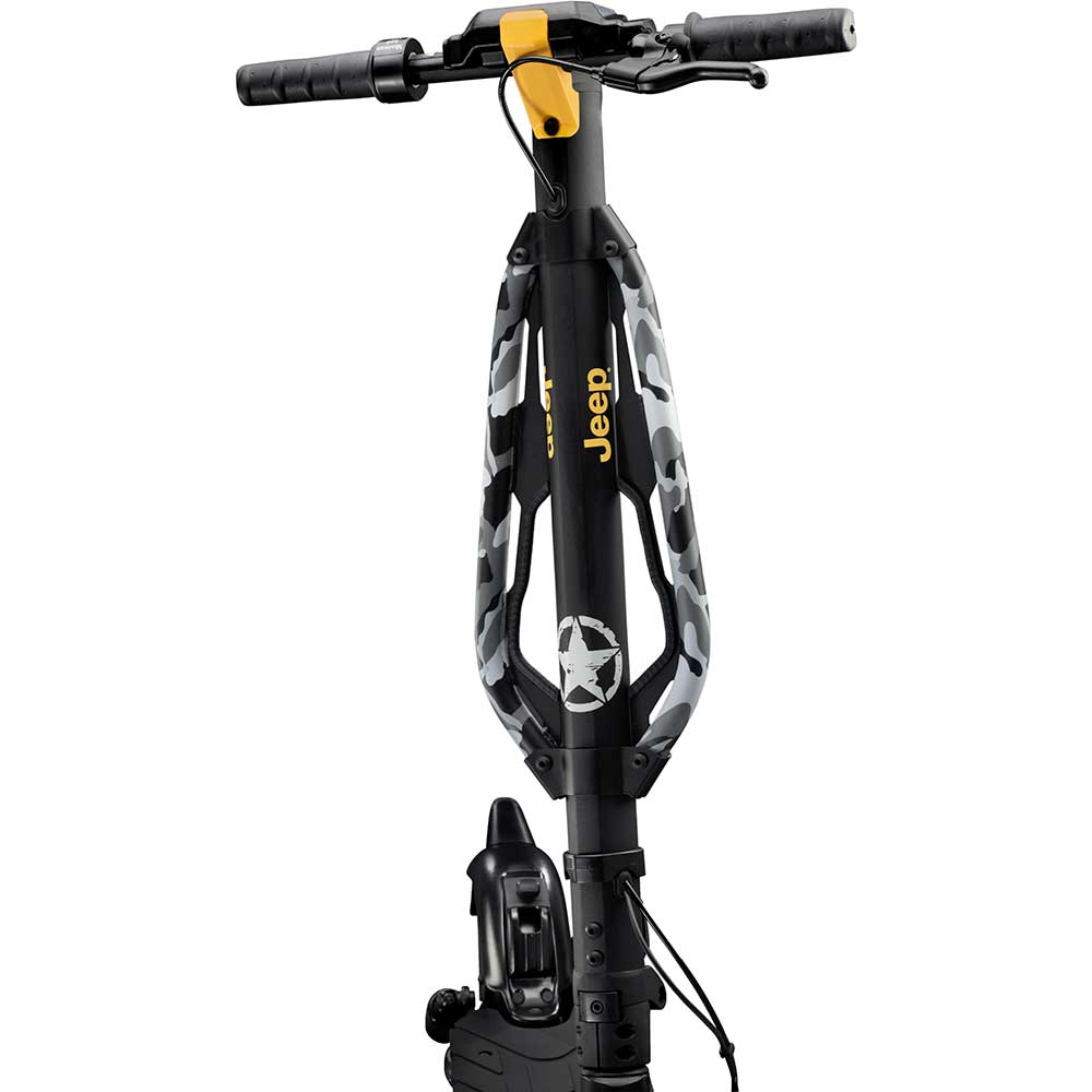 Trotineta electrica JEEP 2XE URBAN CAMOU, 10 inch, pliabila, negru