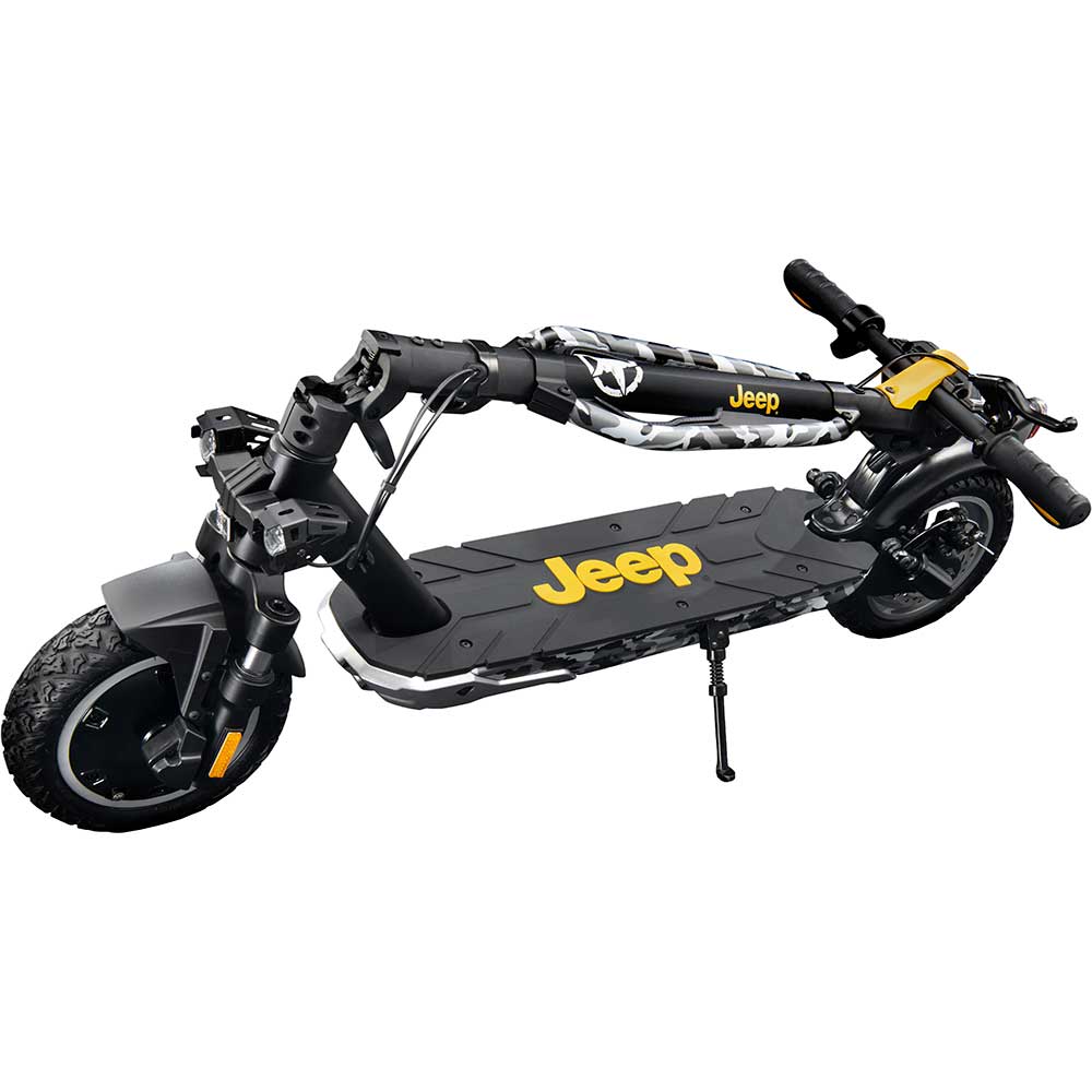 Trotineta electrica JEEP 2XE URBAN CAMOU, 10 inch, pliabila, negru