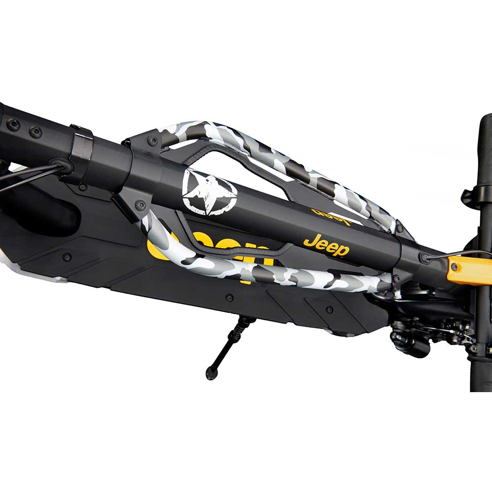 Trotineta electrica JEEP 2XE URBAN CAMOU, 10 inch, pliabila, negru