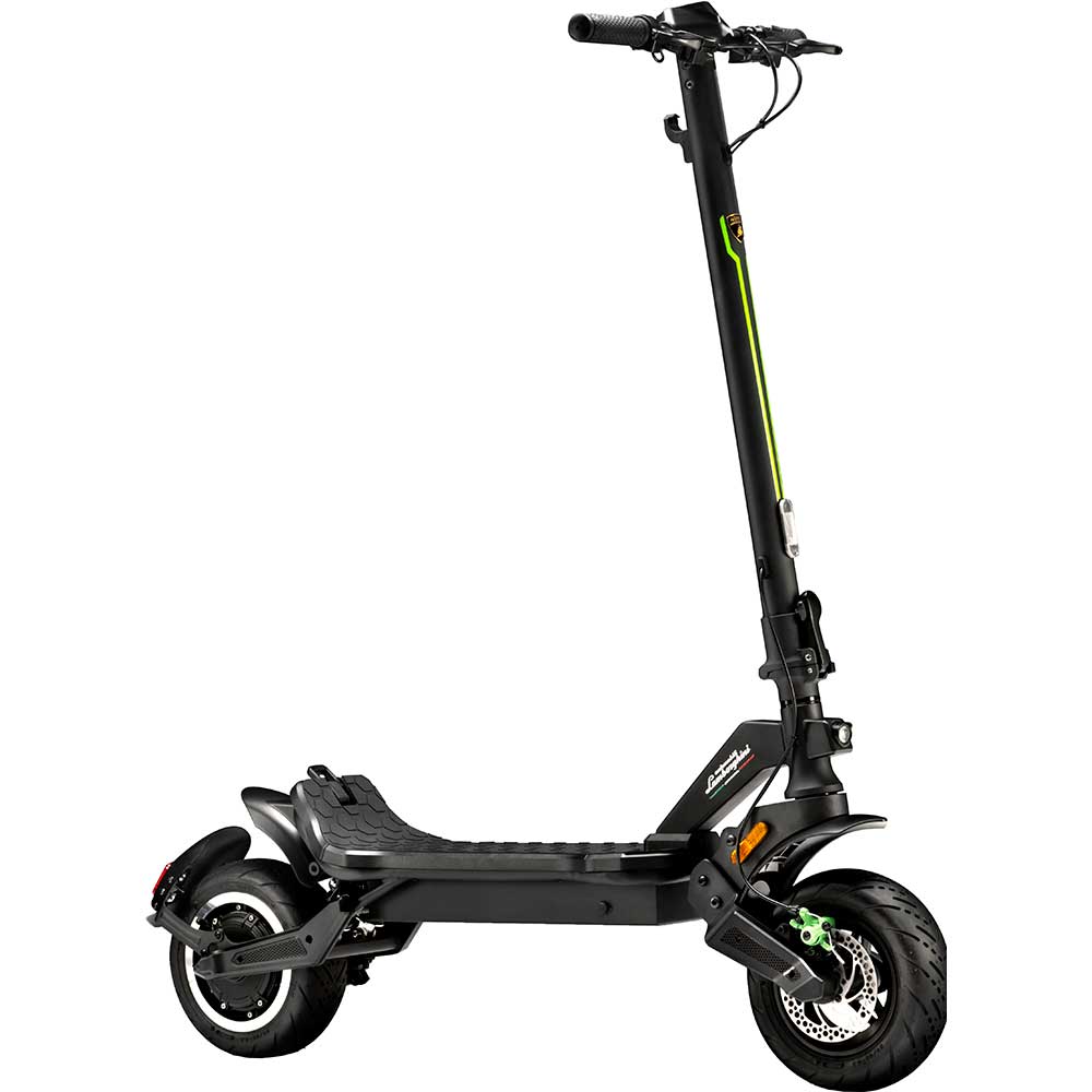 Trotineta electrica AUTOMOBILI LAMBORGHINI E-Scooter ALext, 11 inch, pliabila, negru