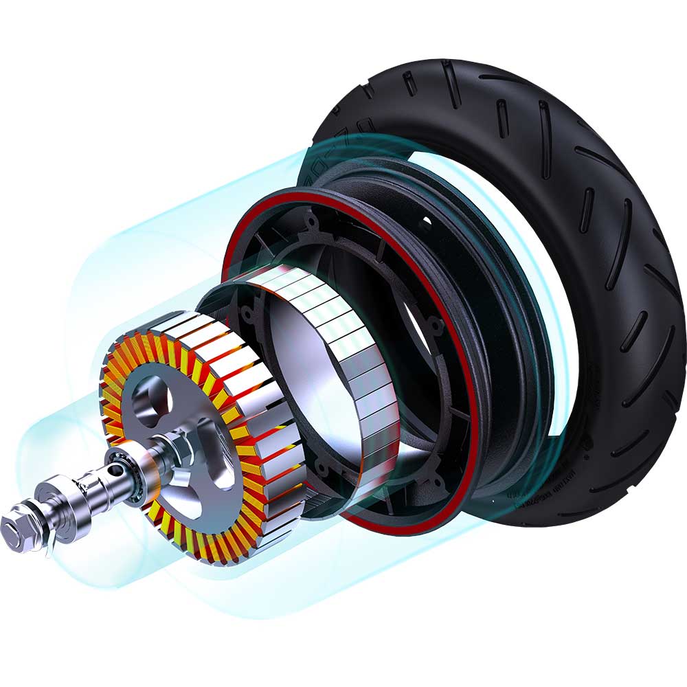 Trotineta electrica XIAOMI Electric Scooter 4 Pro, 10 inch, pliabila, negru