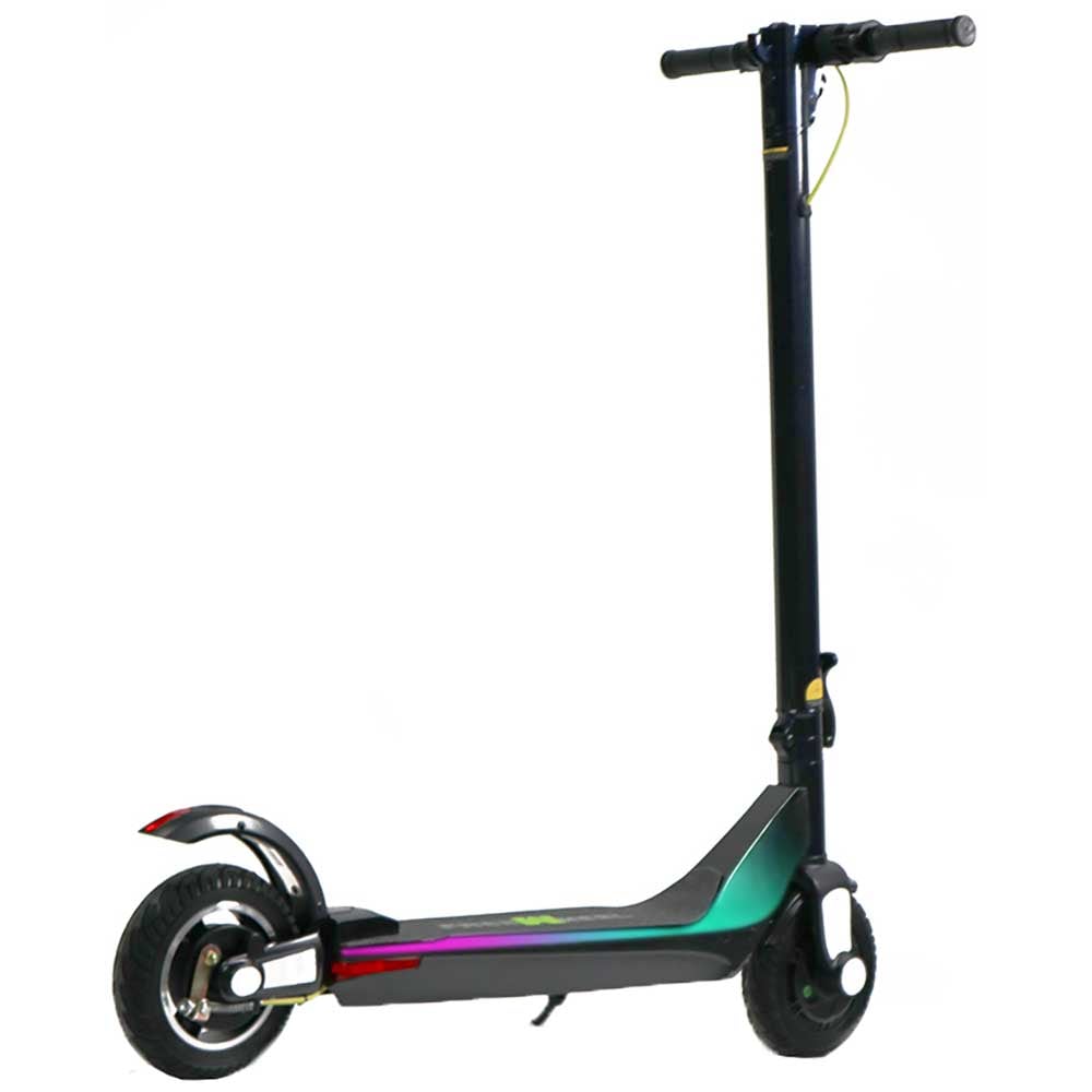 Trotineta electrica FREEWHEEL Rider T4 Light-Up, 8 inch, pliabila, negru
