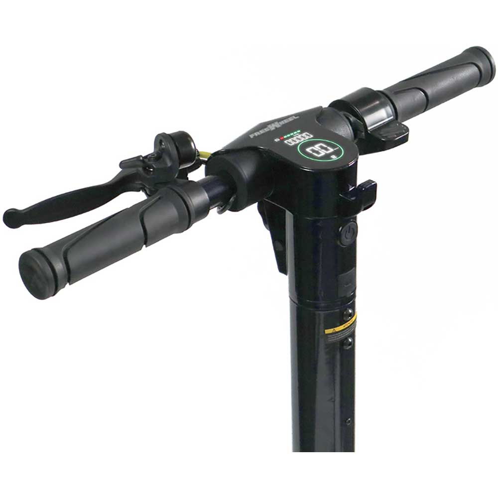 Trotineta electrica FREEWHEEL Rider T4 Light-Up, 8 inch, pliabila, negru