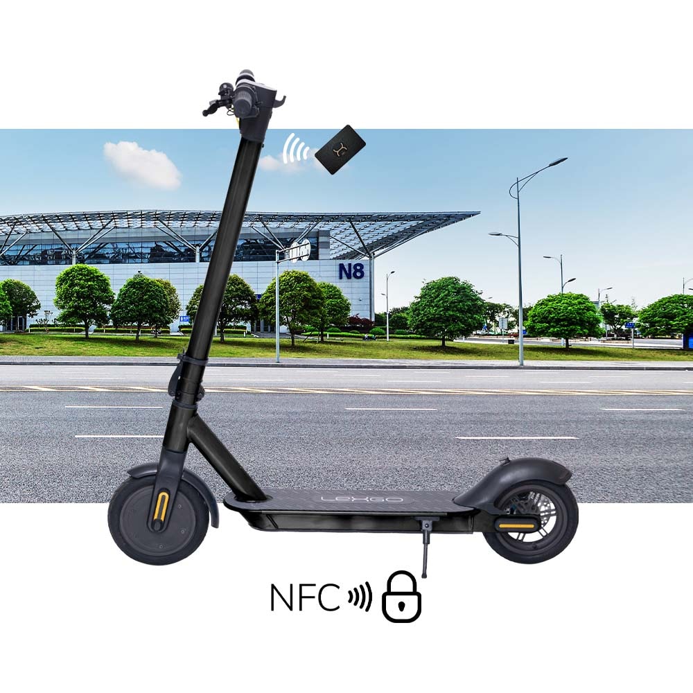 Trotineta electrica FREEWHEEL LexGo R9X Pro, 8.5 inch, negru