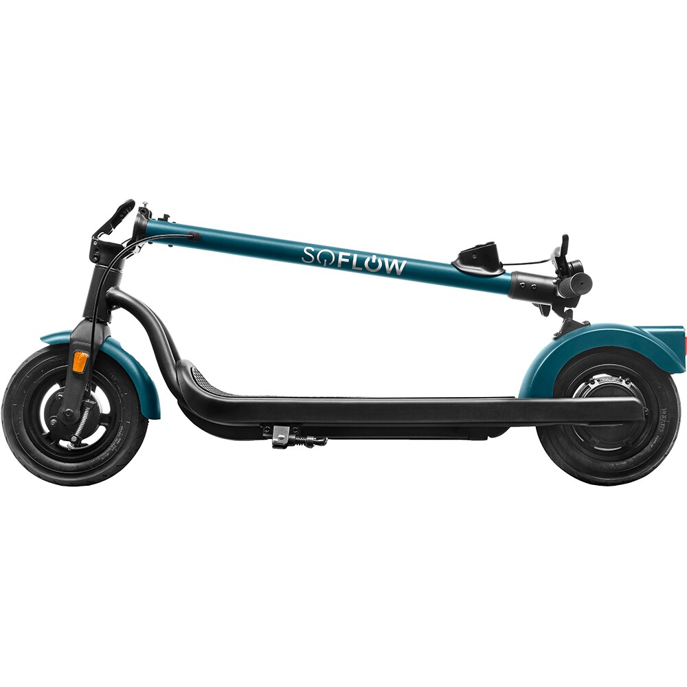 Trotineta electrica SOFLOW SO2 AIR 3rd Gen, 10 inch, pliabila, verde-negru