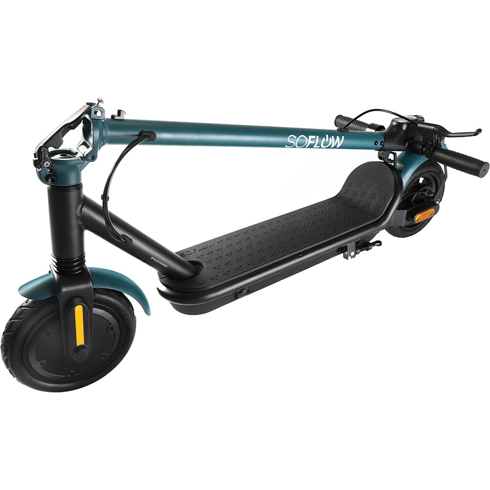 Trotineta electrica SOFLOW SO2 ZERO, 8.5 inch, pliabila, verde-negru