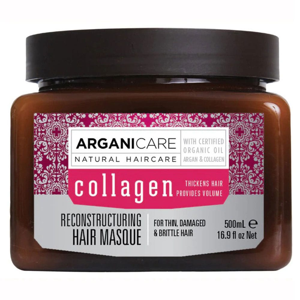 Masca de par ARGANICARE Collagen, 500ml