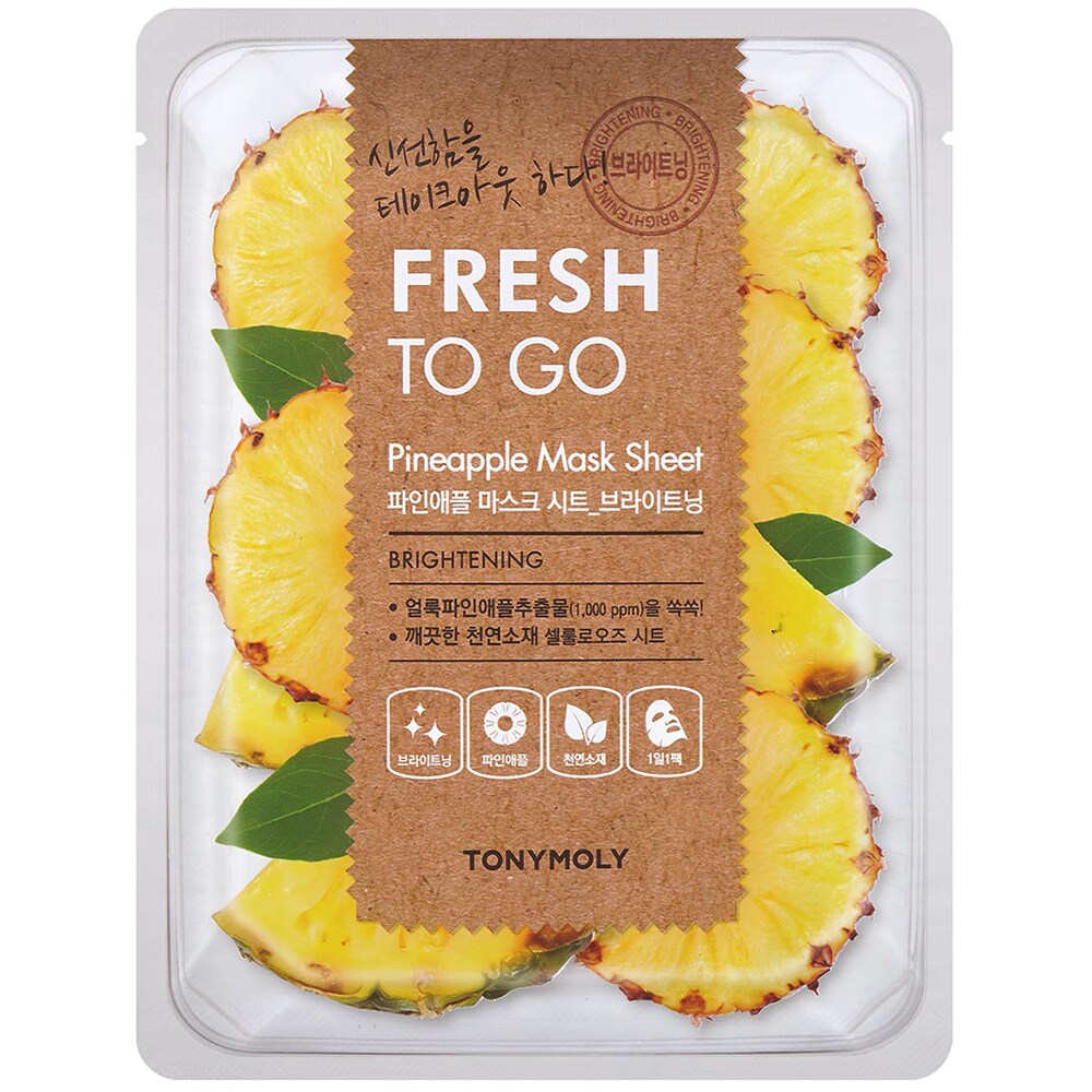 Masca de fata TONYMOLY Fresh To Go Pineapple, 25g