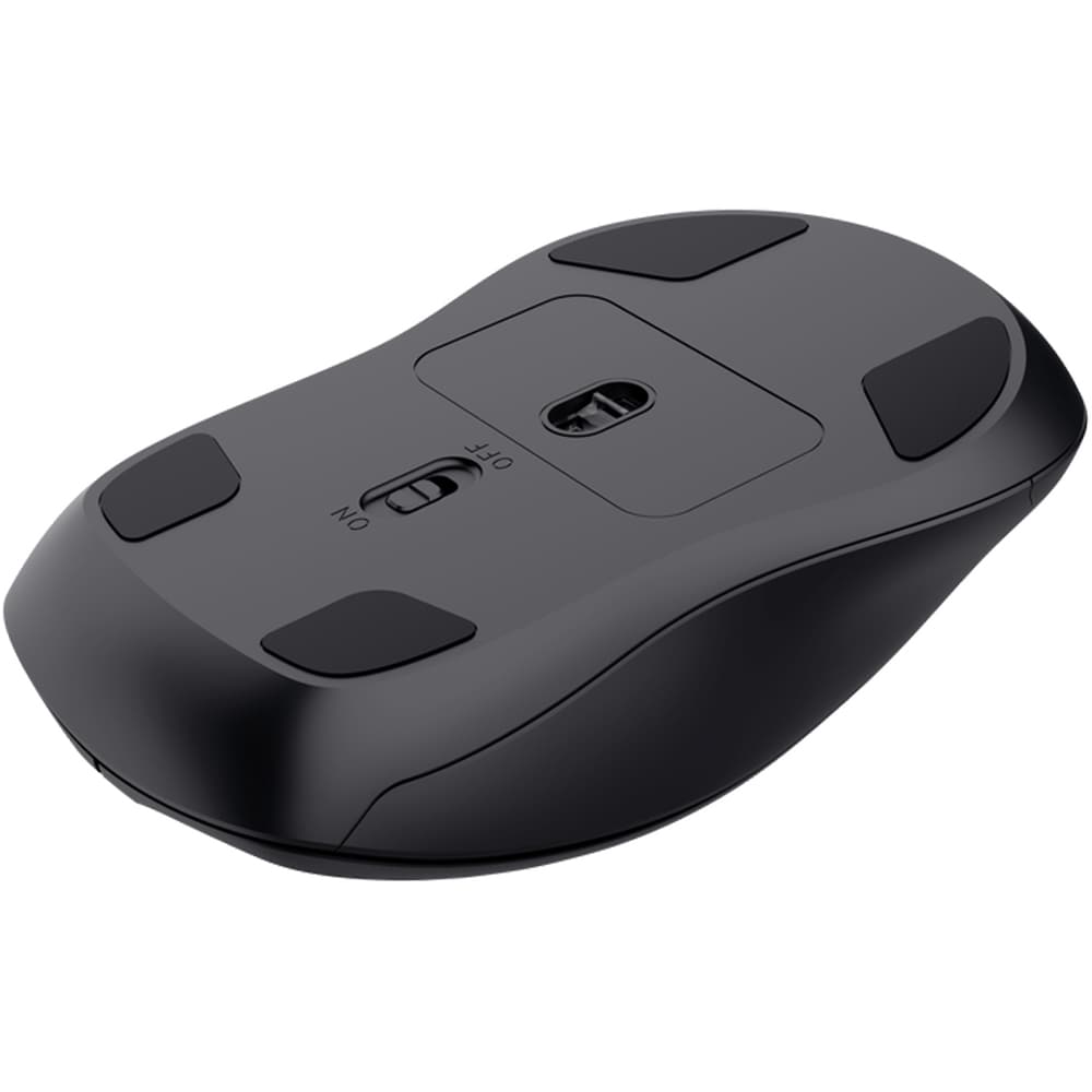 Mouse Wireless TRUST Ferro Hyperwheel, 3200 dpi, negru