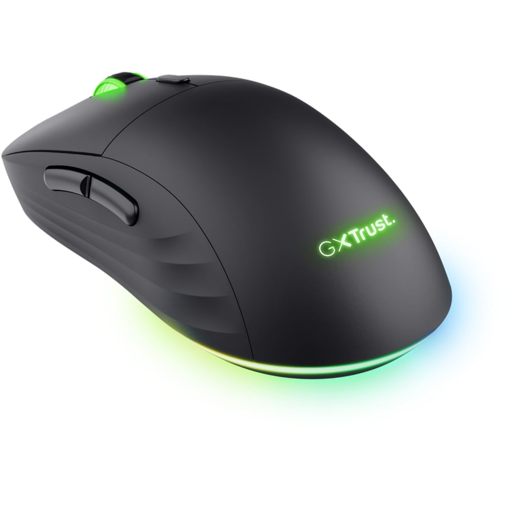 Mouse Gaming Wireless TRUST GXT 927 Redex+, 25600 dpi, negru