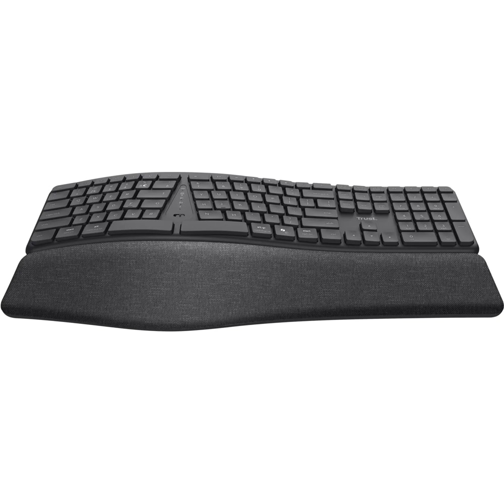 Tastatura wireless TRUST Keyra 25459, USB, Bluetooth, negru